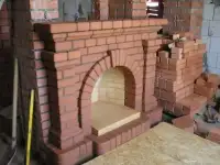 Печи, камины, барбекю из кирпича