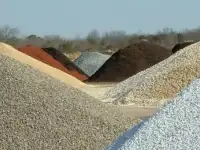 Тротуарная плитка, брусчатка, бордюры, пгс, песок, цемент, фотография 4