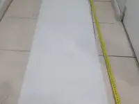 Штора Ширма белая Decolux 156 x 37 см  Две шторы