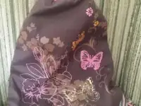 Рюкзак мешок для сменки   Для школы  Красивый школьный ранец для девочки  в отличном состоянии нового, фотография 8
