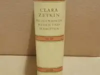 Книга Клара Цеткин том 1 на немецком языке., фотография 2