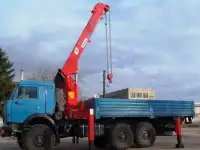 Услуги манипулятора (борт10т, стрела7т-вылет18м)