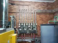Монтаж отопления под ключ в коттедже, в доме