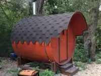баня-бочка или мобильная баня в Санкт-Петербурге под ключ, фотография 3
