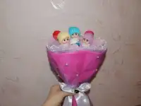 Букеты из конфет и игрушек, фотография 7