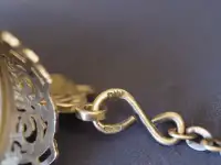 Старинная подвесная лампада из серебра 