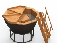 Банный чан на дровах, фотография 2