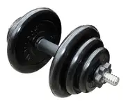 Гантель разборная обрезиненная profigym антат 20 кг