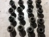 Гайка бу колеса M 12 x 1,5 х 37,5 хром пресс-шайба Toyota, фотография 5