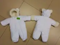 Зимние комбинезоны для новорожденных