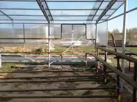 Отопление теплицы пиролизным котлом серии КО, фотография 10