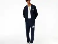 Мужские спортивные брюки lacoste relaxed fit из хлопка