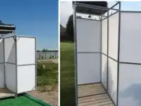 Отличный садовый душ