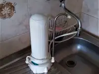 фильтр для очистки воды бу настольный для кухонного крана в хорошем состоянии, фотография 5