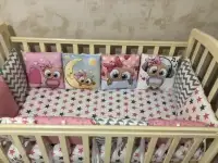 Новый бортики в кроватку, подушки, фотография 4