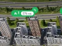 2-х комнатная квартира, 51,90 м², 3 эт., ЖК Дзен кварталы, фотография 9