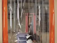 Полосовые завесы из ПВХ пленки.