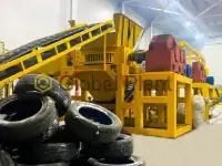 Измельчитель для резины и ТБО Global Recycler 3000