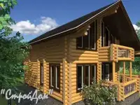 Дома из оцилиндрованного бруса, фотография 5