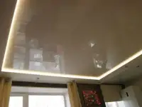 Натяжные потолки глянцевые по акции
