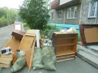 Вывоз мусора из частного дома Газель