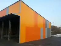 Быстровозводимые здания из металлоконструкций.