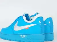Кроссовки Nike Air Force 1 Low x Off-White MCA Blue, фотография 3