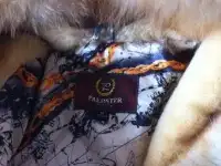 Полушубок женский из искусственного меха разм. 46, фотография 3