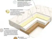 Матрац детский Materson Gatto Lux (Bamboo, 59*119*11 см)