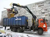 Вывоз мусора ломовозом/щипач