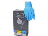Нитриловые перчатки. Оригинал Benovy