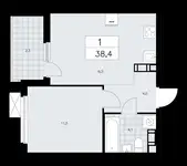 Продам 1 комнатную квартиру
