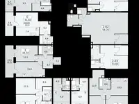 1-но комнатная квартира, 26,50 м², 1 эт., ЖК А101 Лаголово, фотография 2