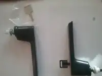 Ручка с замком цвет: RAL 9005  черный Schuco