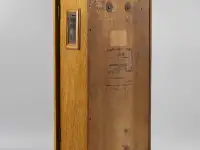 Старинные настенные часы Westminster glockenspiel в деревянном корпусе в стиле Модерн. 1900-е гг., фотография 3