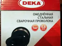 Проволока сварочная омедненная deka еr70S-6 0,8мм