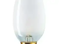 Лампа накаливания 40w e27 в35 philips frosted