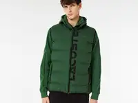 Мужской стёганный жилет lacoste с высоким воротом