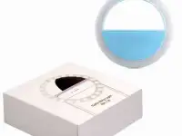 Светодиодное кольцо для селфи Selfie Ring Light на телефон, фотография 3