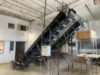L-образные конвейеры с ковшами и резинотканевой лентой, фотография 2