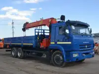 Услуги грузовика бортового с манипулятором