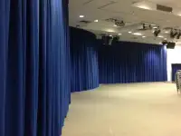 Акустические шторы для офиса-переговорной, домашнего кинотеатра, студии звукозаписи, музыкальной школы, дома.