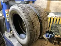 2 шины бу Bridgestone Blizzak REVO GZ 19565 R15 91S, фотография 2
