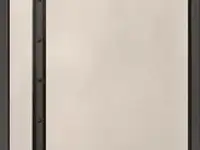 Дверь для сауны harvia legend 8х19 (стеклянная, сатин, черная коробка сосна),