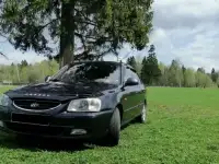 Hyundai Accent 2008г. автомат, в отличном состоянии на литых 14 дисках.