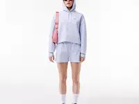 Женская толстовка lacoste loose fit с капюшоном, фотография 4