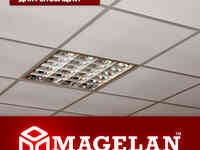 Гипсовиниловые потолки magelan arctic™ 595*595*7