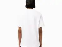 Мужская хлопковая футболка lacoste с коротким рукавом, фотография 2