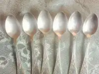 Чайные мельхиоровые ложки СССР