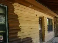 Пескоструйная обработка дерева, кирпича, металла, фотография 4